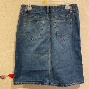 Old navy jean skirt size 6